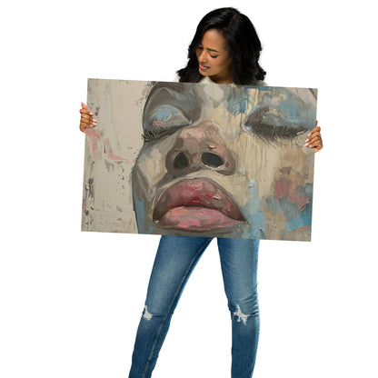 Abstract Portrait Poster