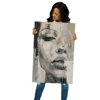 Abstract Portrait Poster