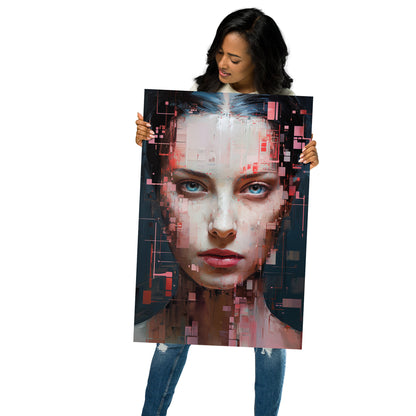 Abstract Portrait Poster