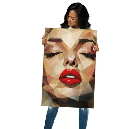 Abstract Portrait Poster