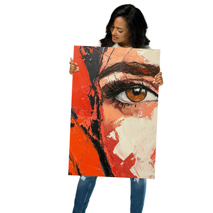 Abstract Portrait Poster