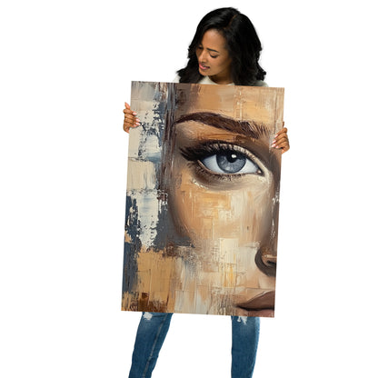 Abstract Portrait Poster