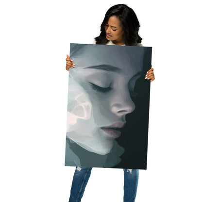 Abstract Portrait Poster