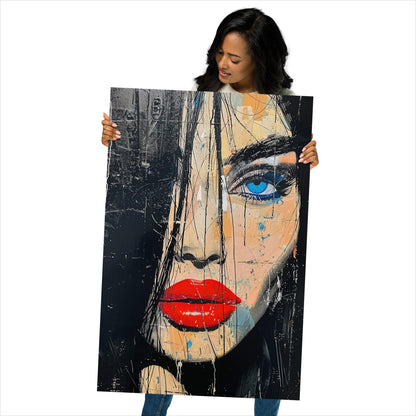 Abstract Portrait Poster