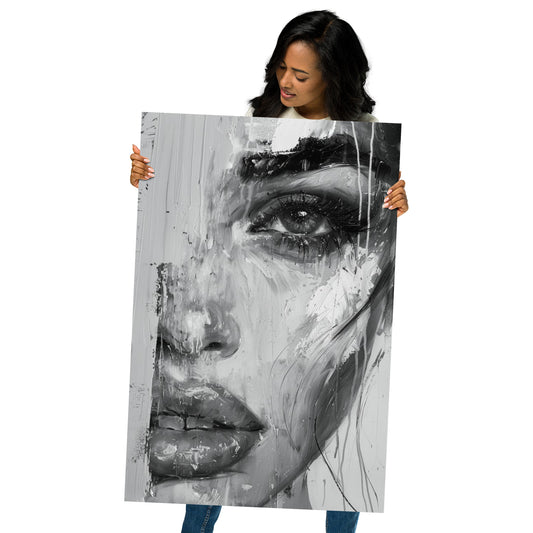 Abstract Portrait Poster