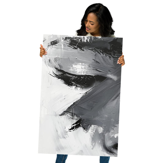 Abstract Portrait Poster