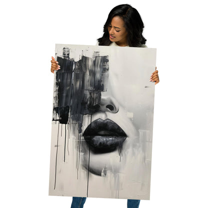 Abstract Portrait Poster