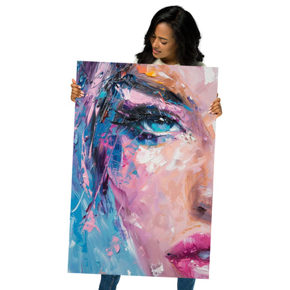 Abstract Portrait Poster