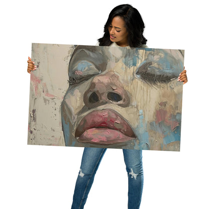 Abstract Portrait Poster