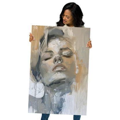 Abstract Portrait Poster