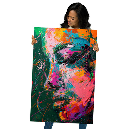 Abstract Portrait Poster