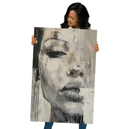 Abstract Portrait Poster