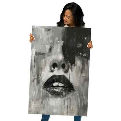 Abstract Portrait Poster