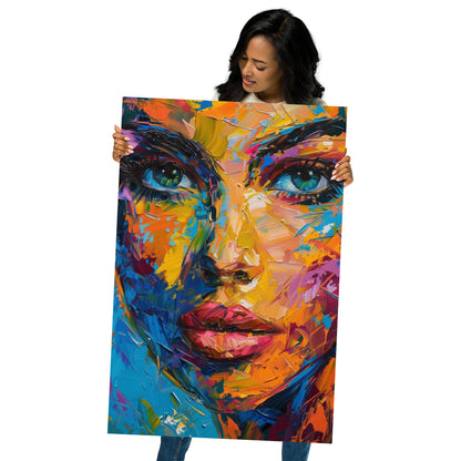 Abstract Portrait Poster