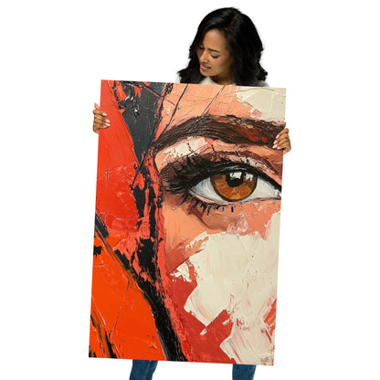 Abstract Portrait Poster