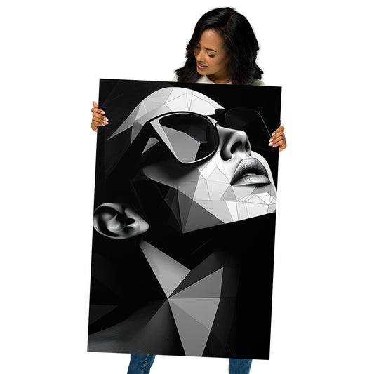 Abstract Portrait Poster