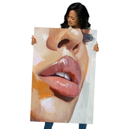 Abstract Portrait Poster