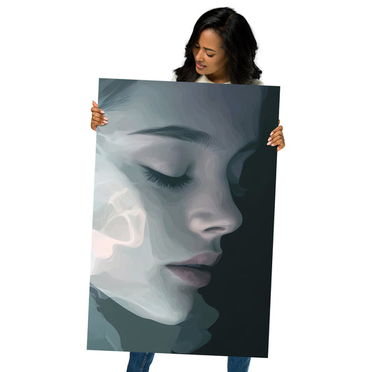 Abstract Portrait Poster