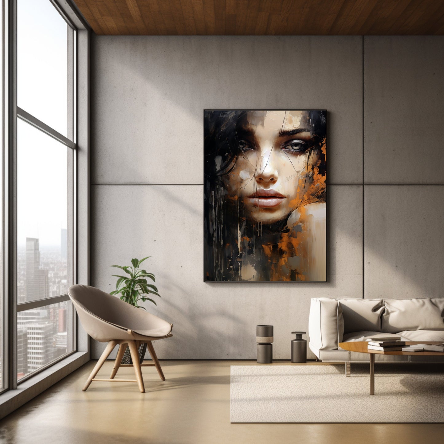 Abstract Portrait: Digital Download