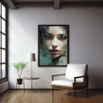 Abstract Portrait Canvas