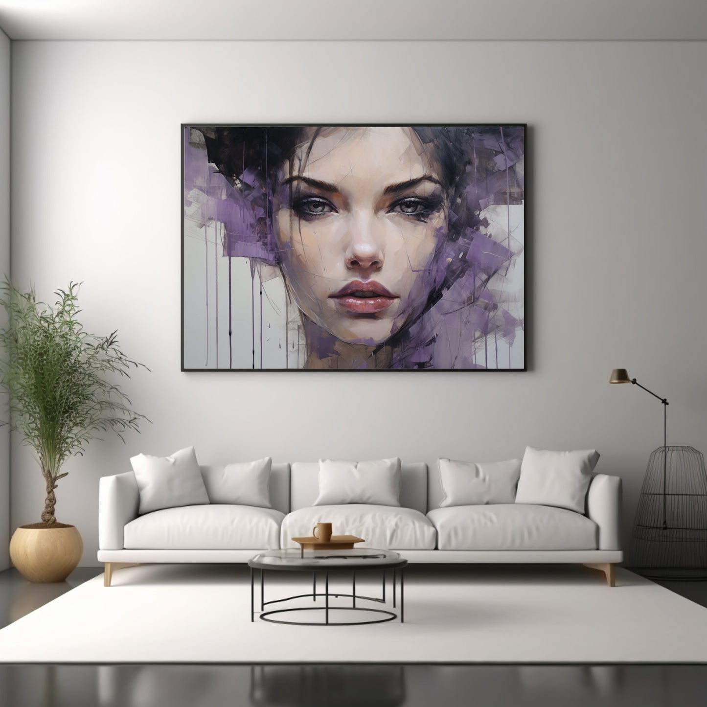 Abstract Portrait Canvas