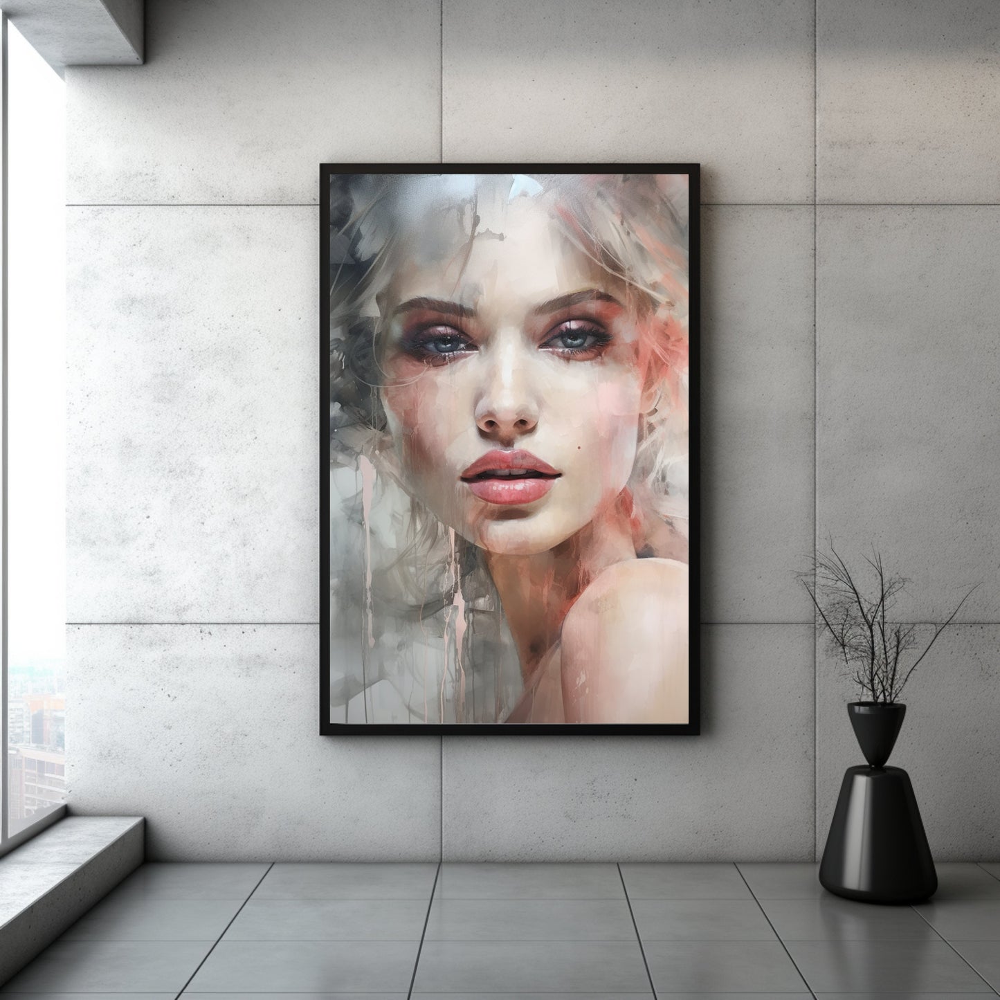 Abstract Portrait: Digital Download