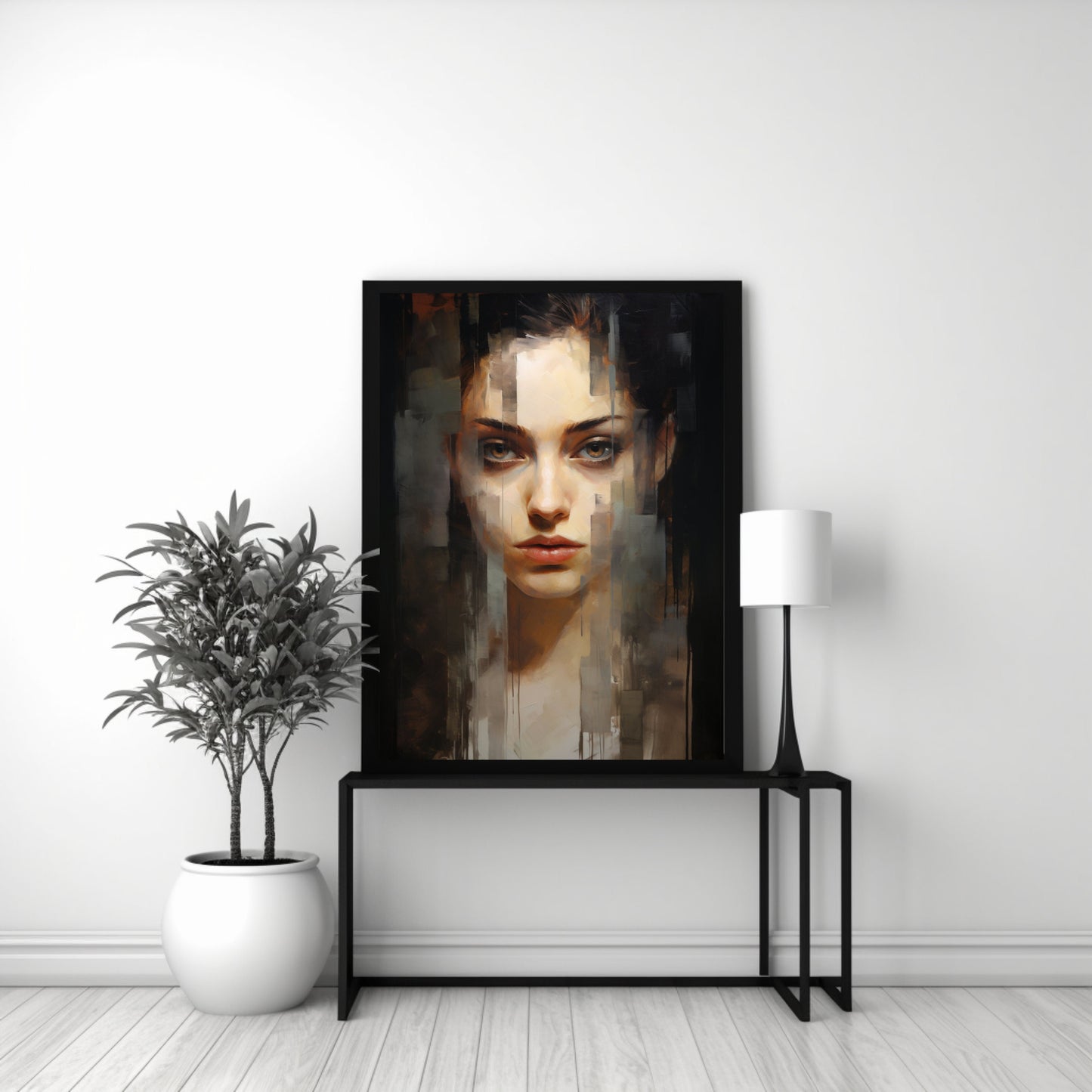 Abstract portret: digitale download