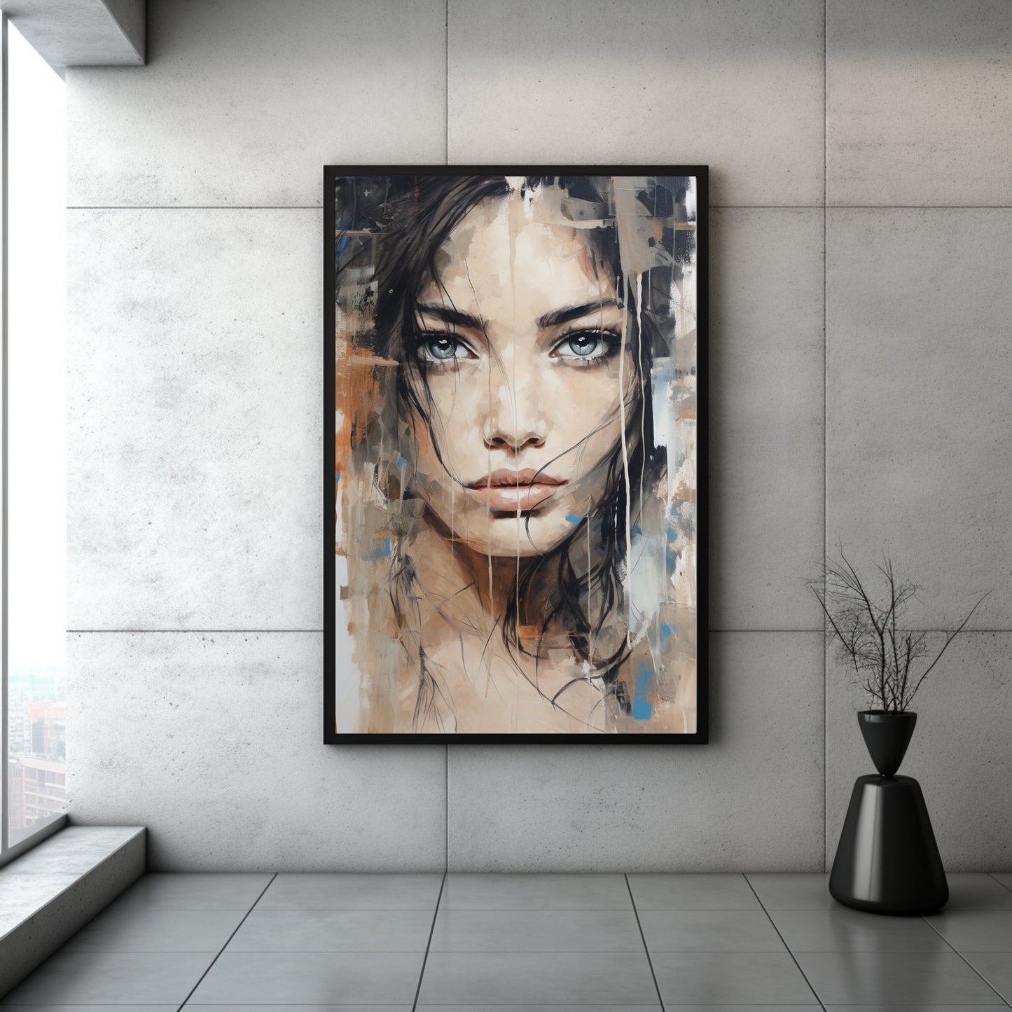 Abstract Portrait: Digital Download