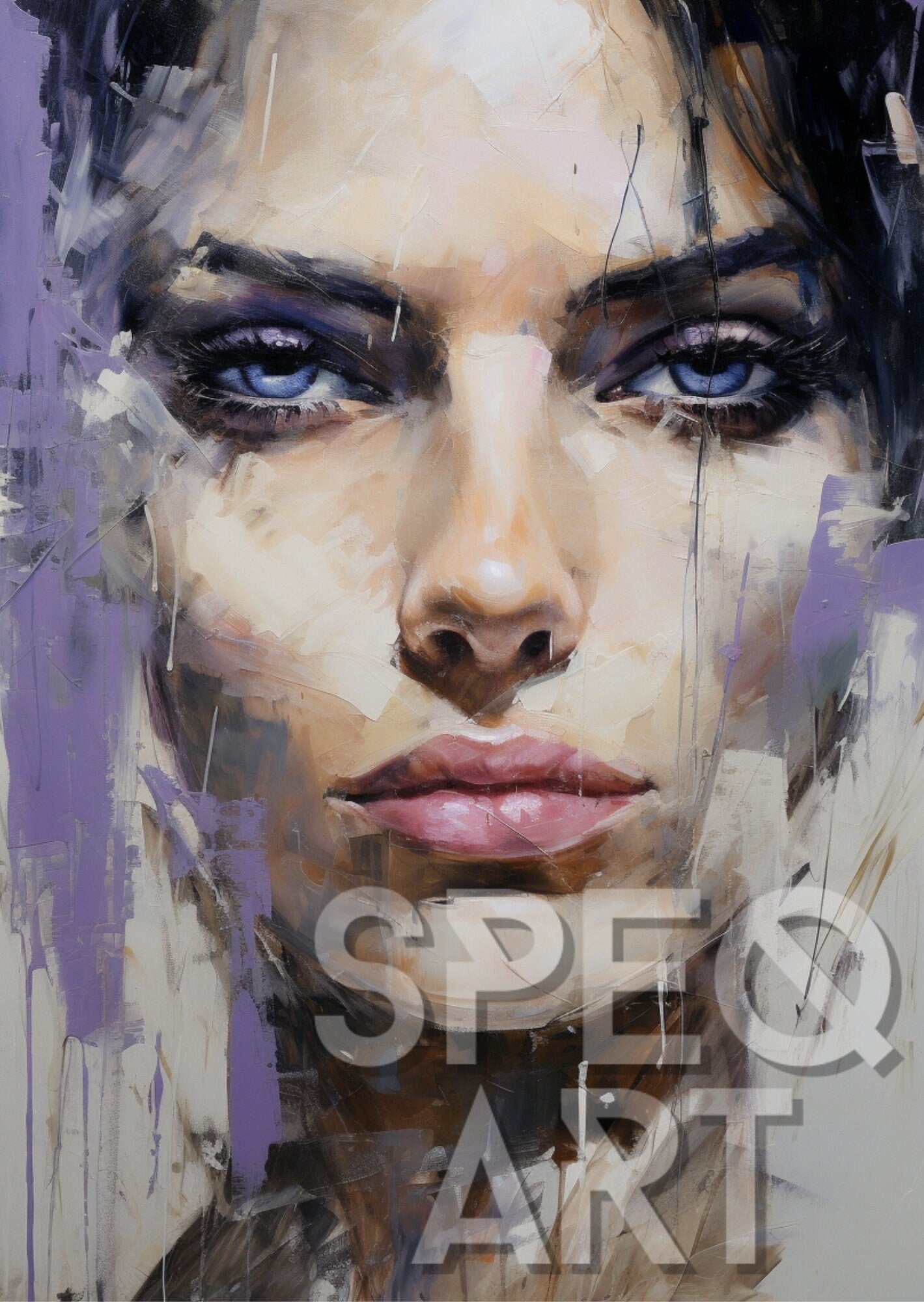 Abstract Portrait: Digital Download