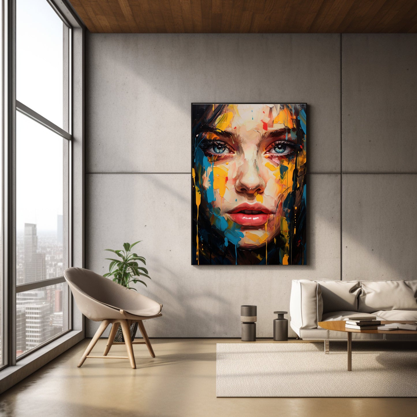 Abstract Portrait: Digital Download