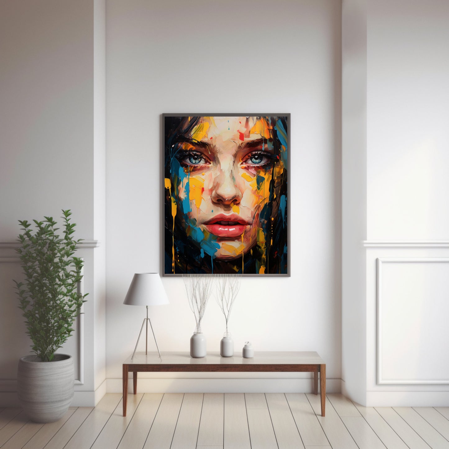 Abstract Portrait: Digital Download