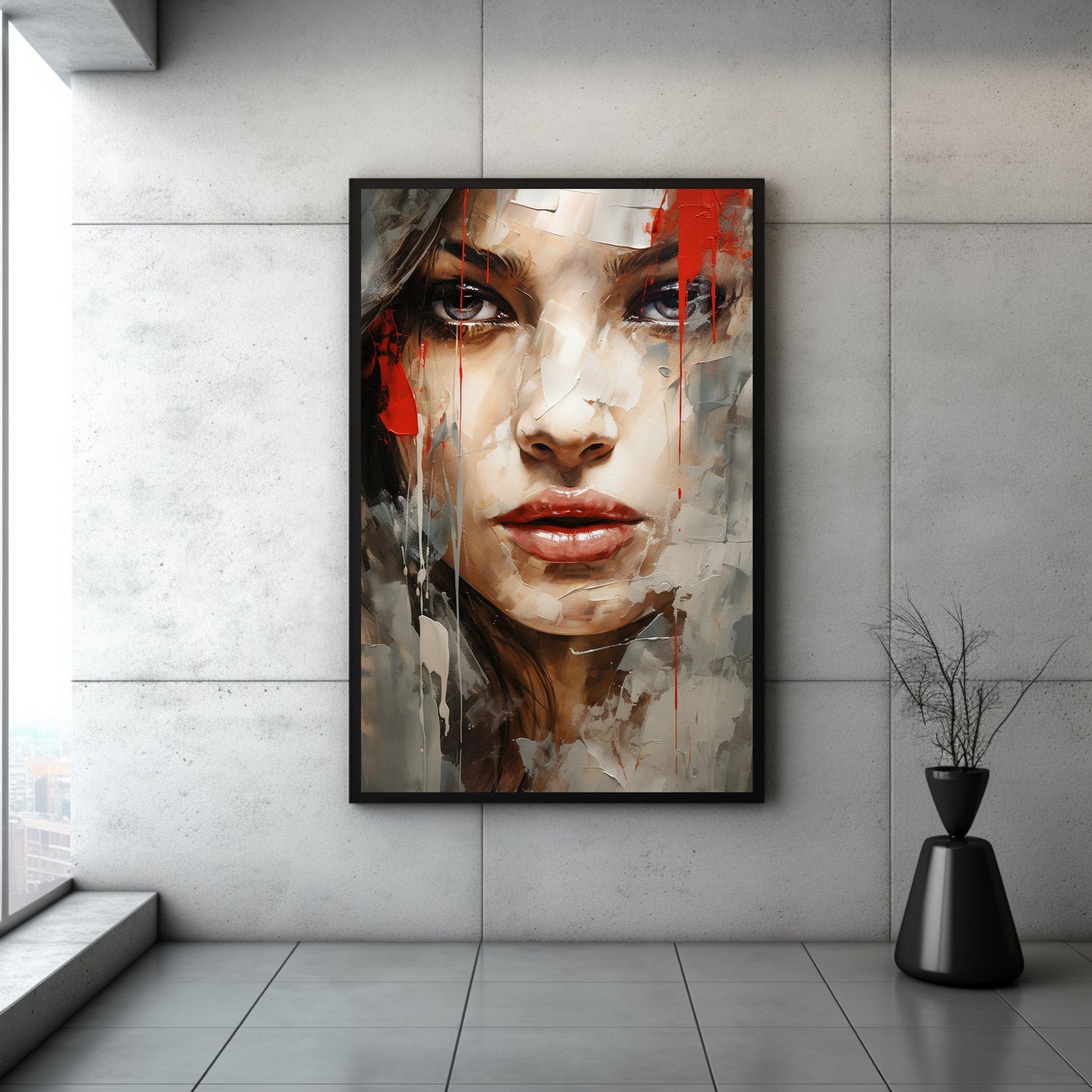 Abstract Portrait: Digital Download