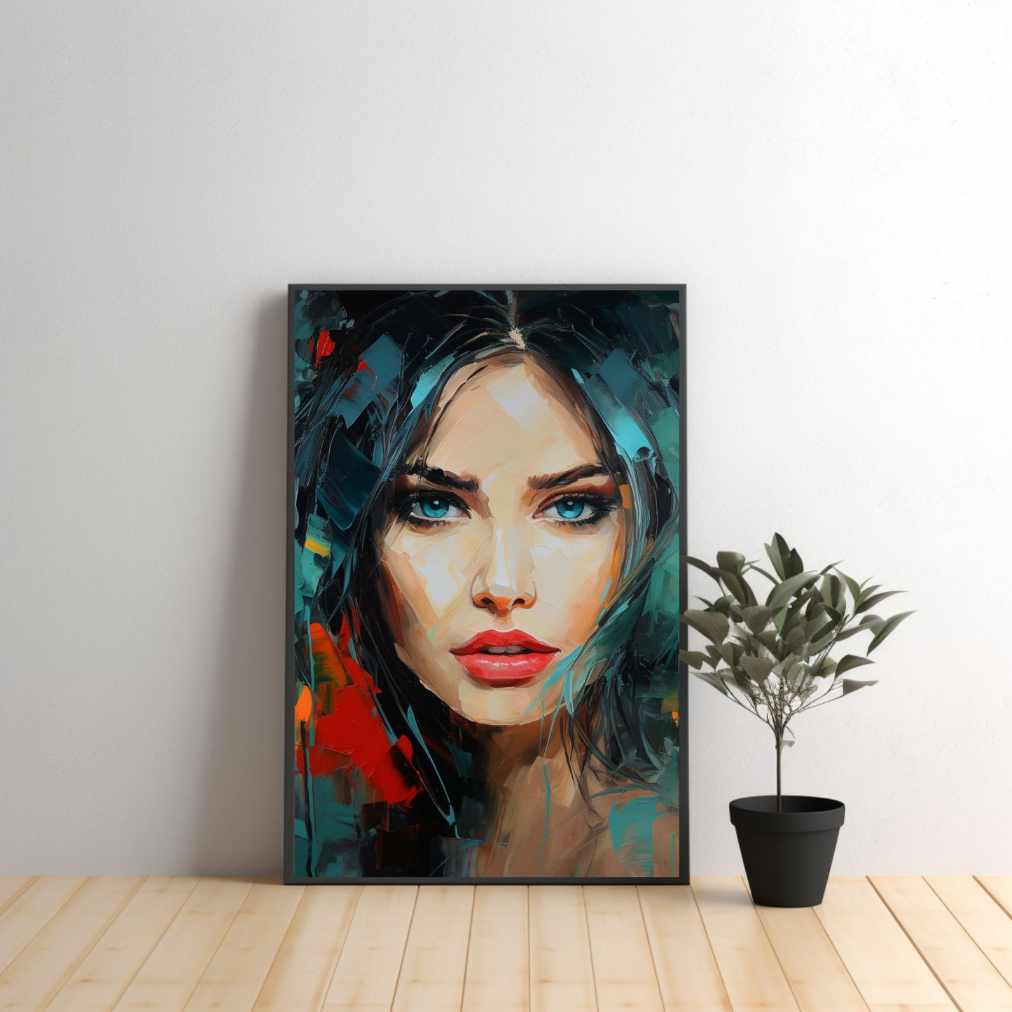 Abstract Portrait: Digital Download