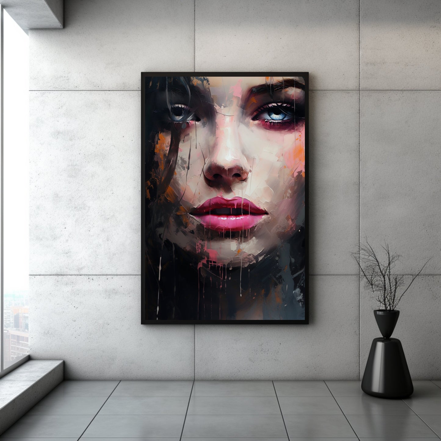 Abstract Portrait: Digital Download