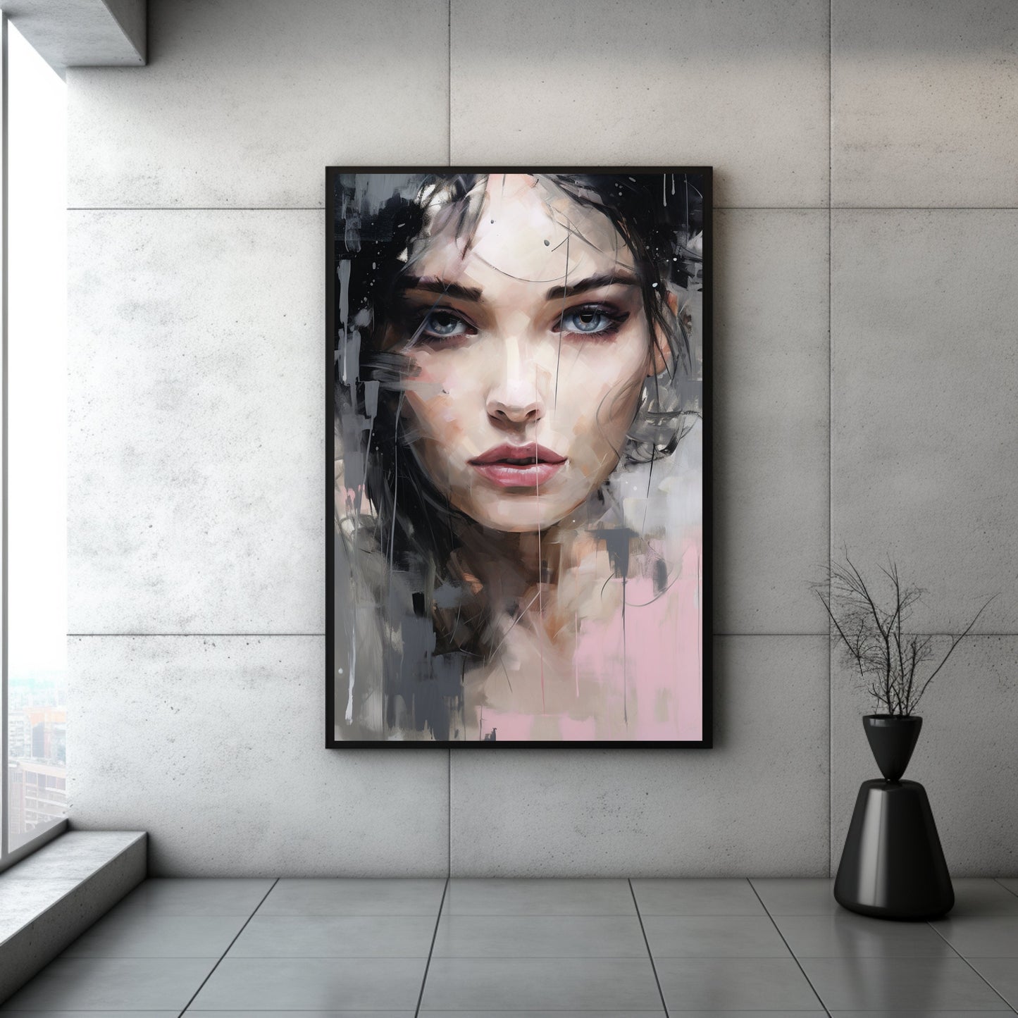 Abstract Portrait: Digital Download