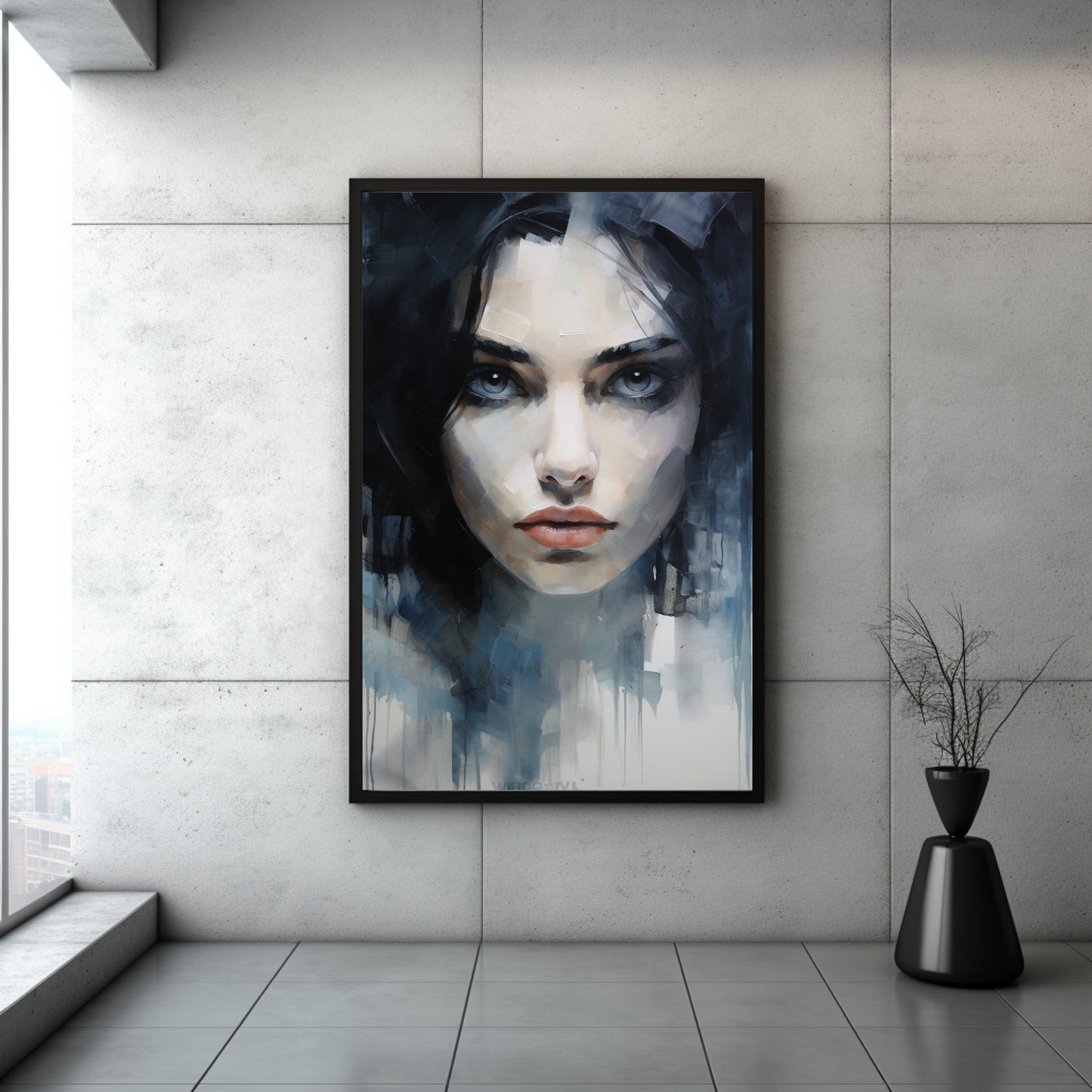 Abstract Portrait: Digital Download