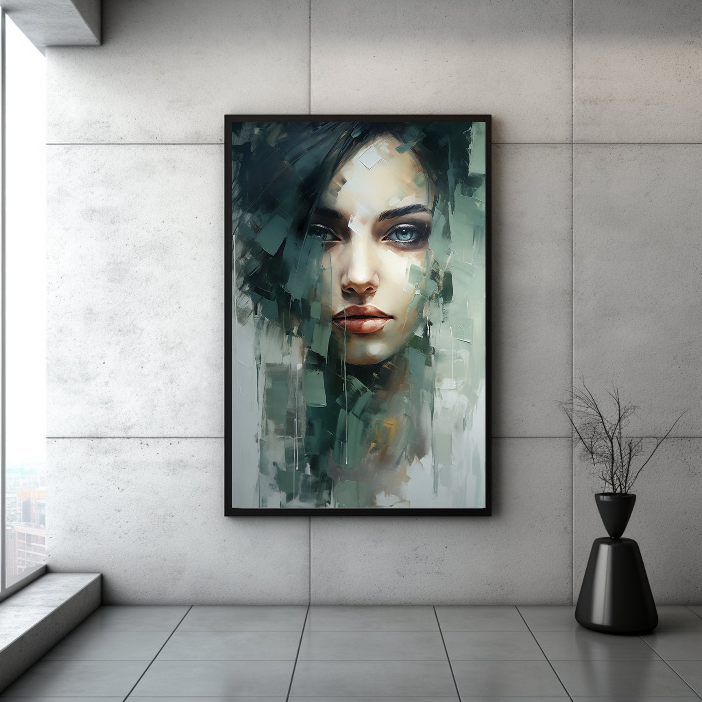 Abstract Portrait: Digital Download