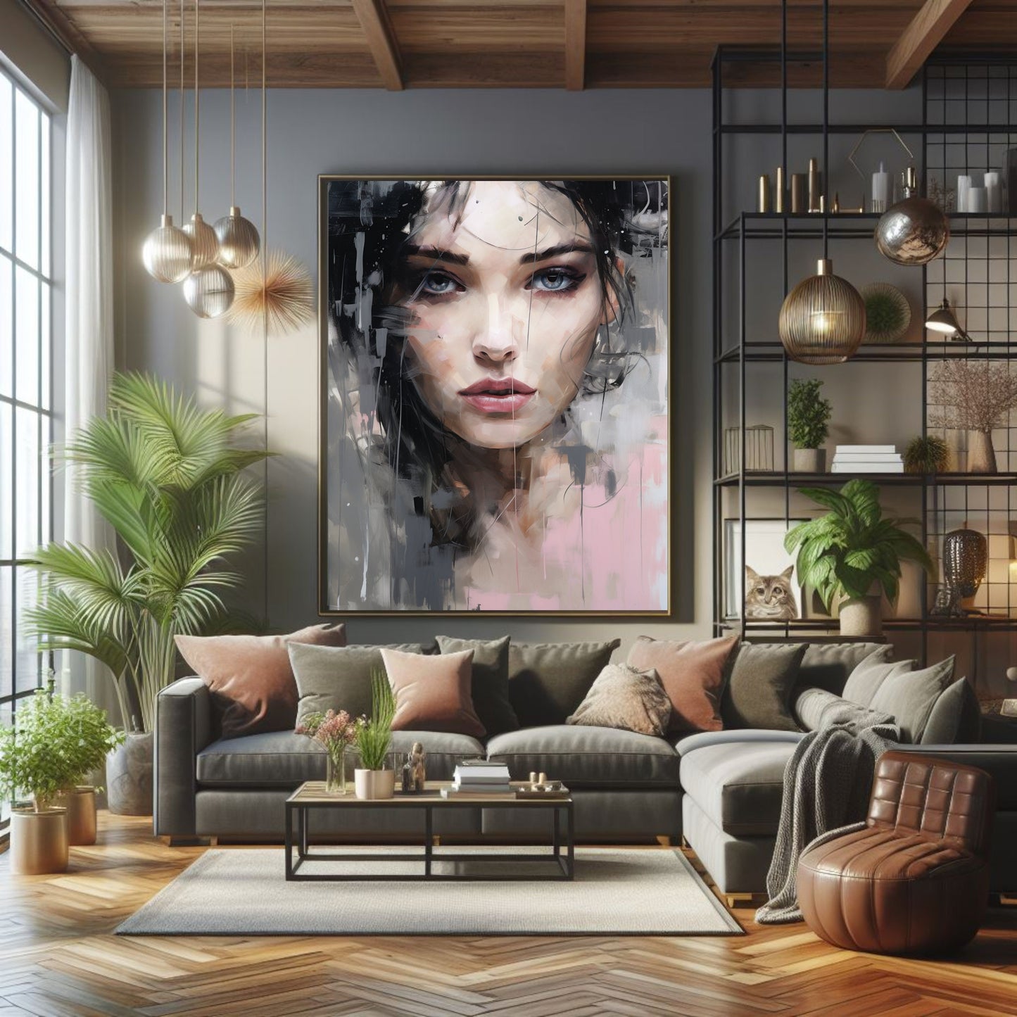 Abstract Portrait: Digital Download