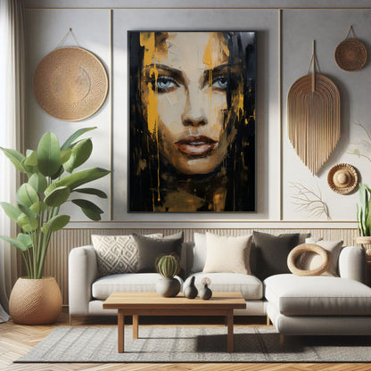 Abstract Portrait Canvas