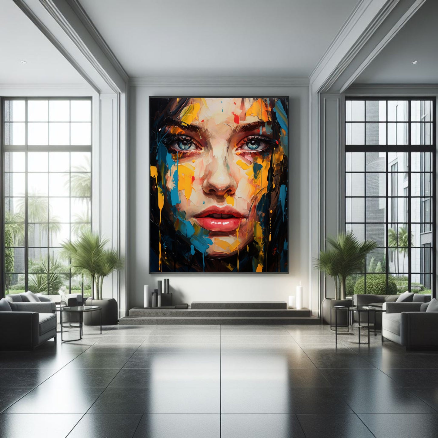 Abstract Portrait: Digital Download