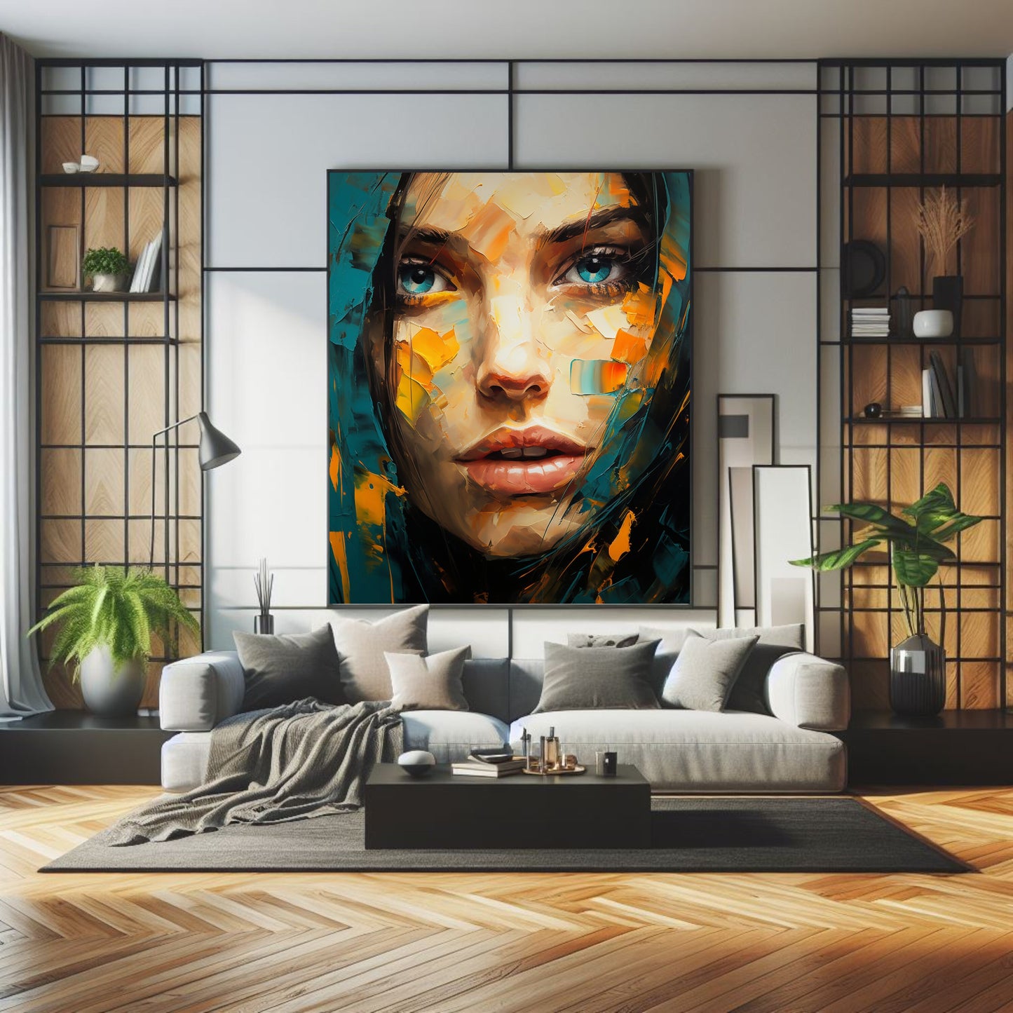 Abstract Portrait: Digital Download