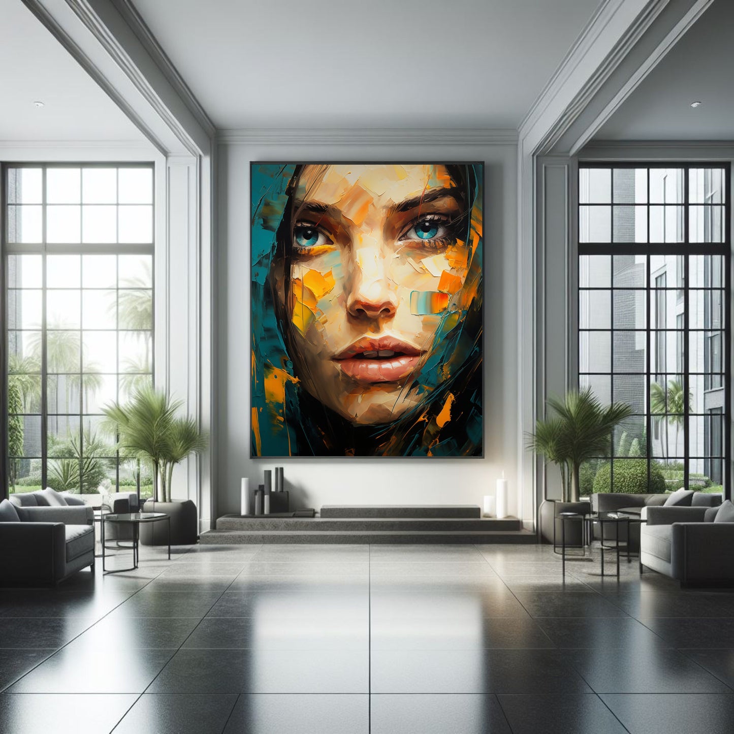 Abstract Portrait: Digital Download