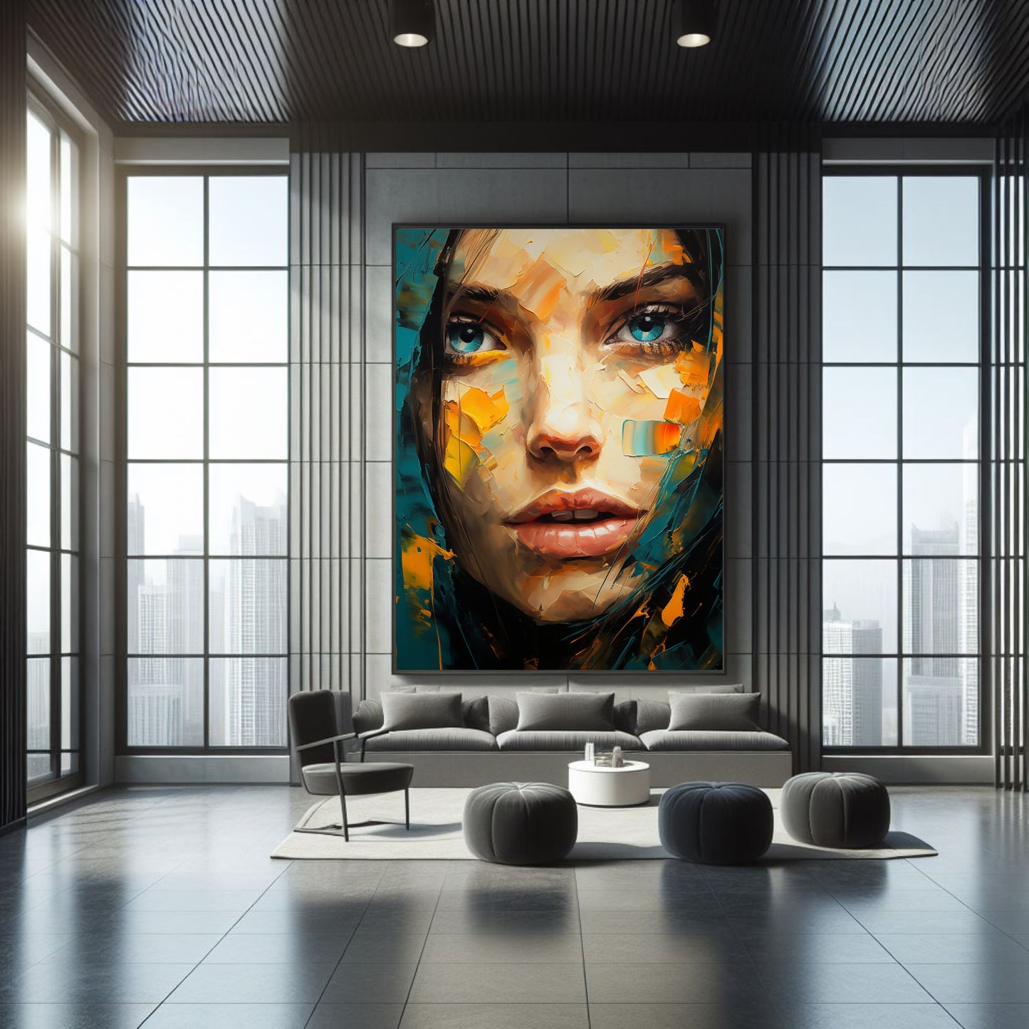 Abstract Portrait: Digital Download