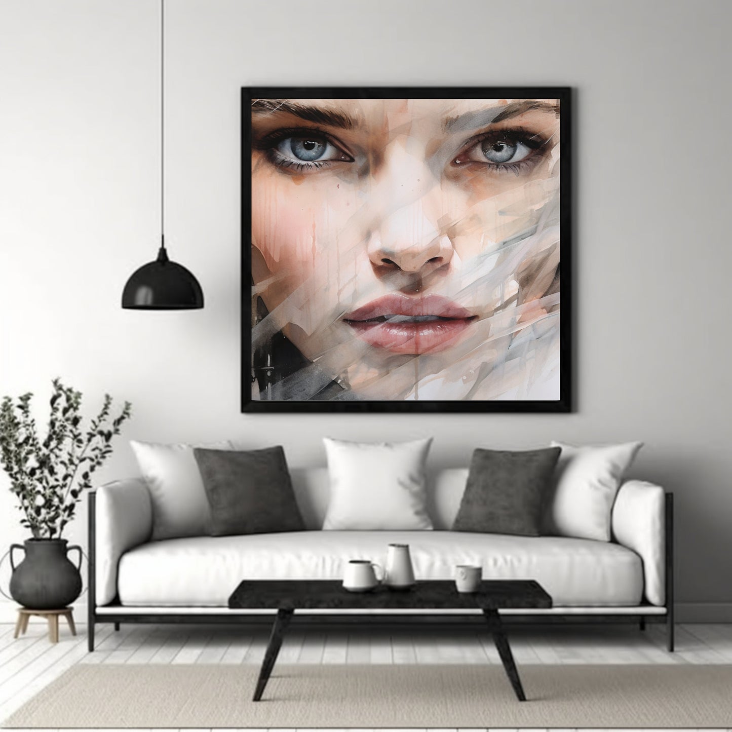 Abstract Portrait: Digital Download