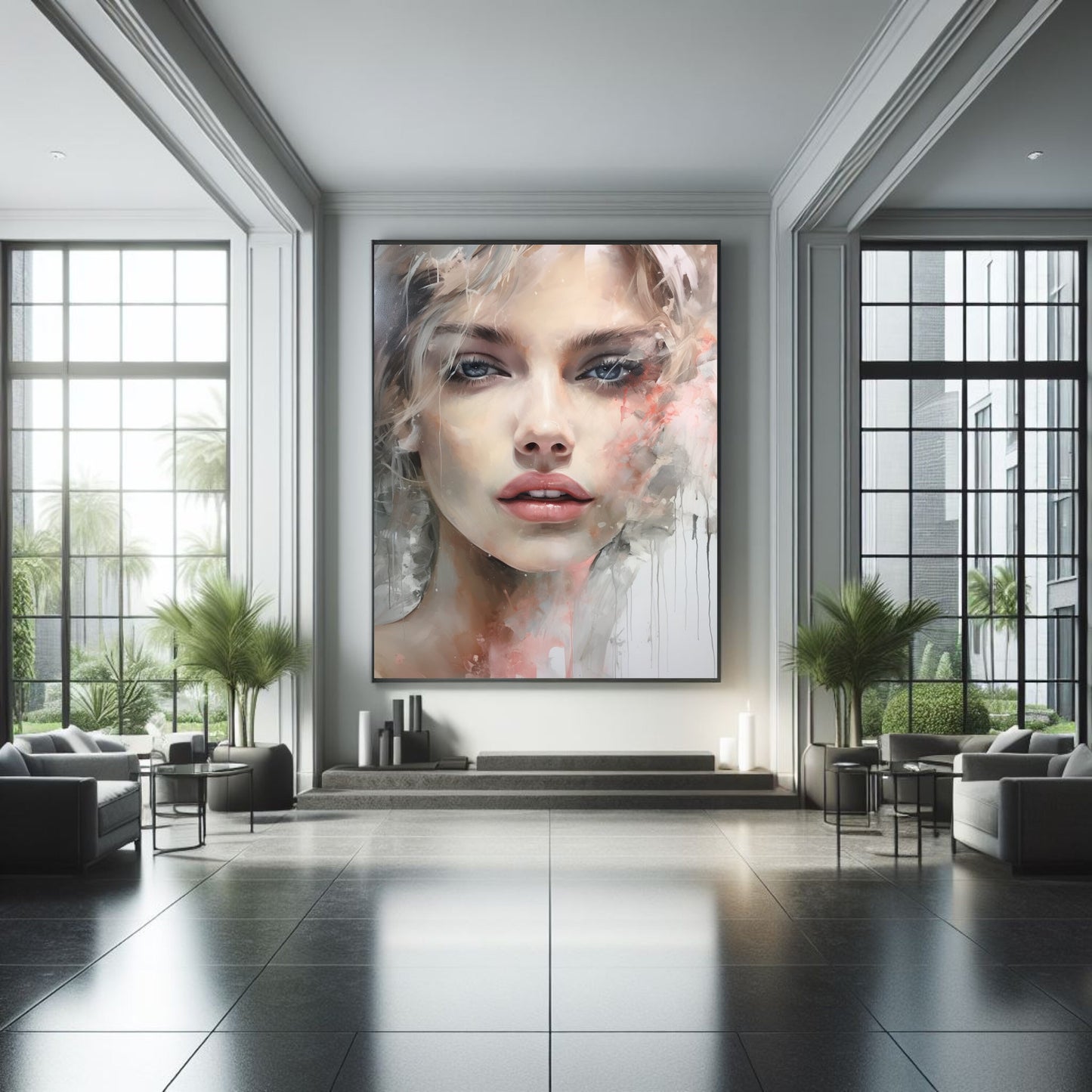 Abstract Portrait: Digital Download