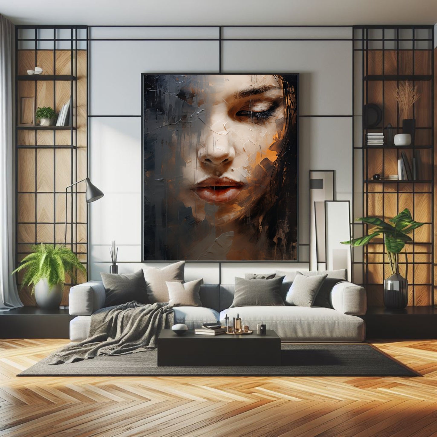 Abstract Portrait: Digital Download