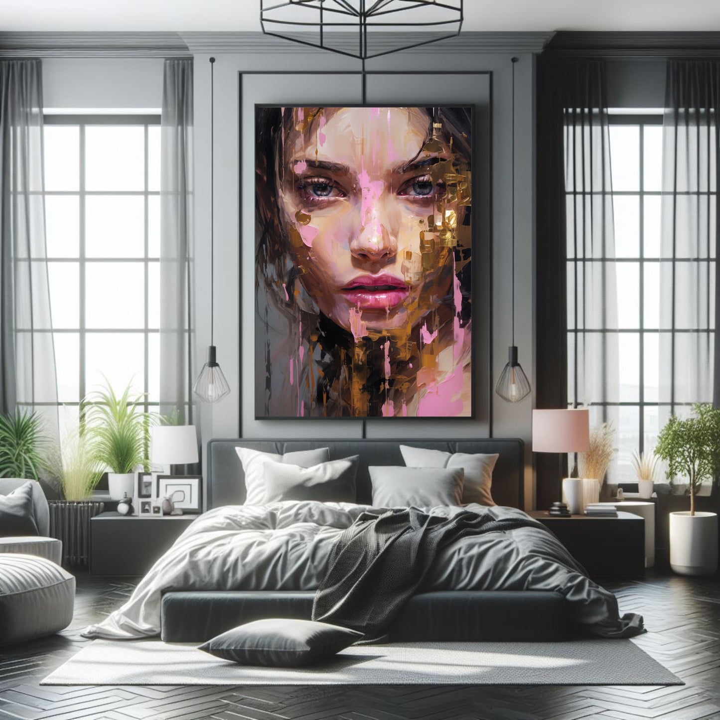 Abstract Portrait: Digital Download