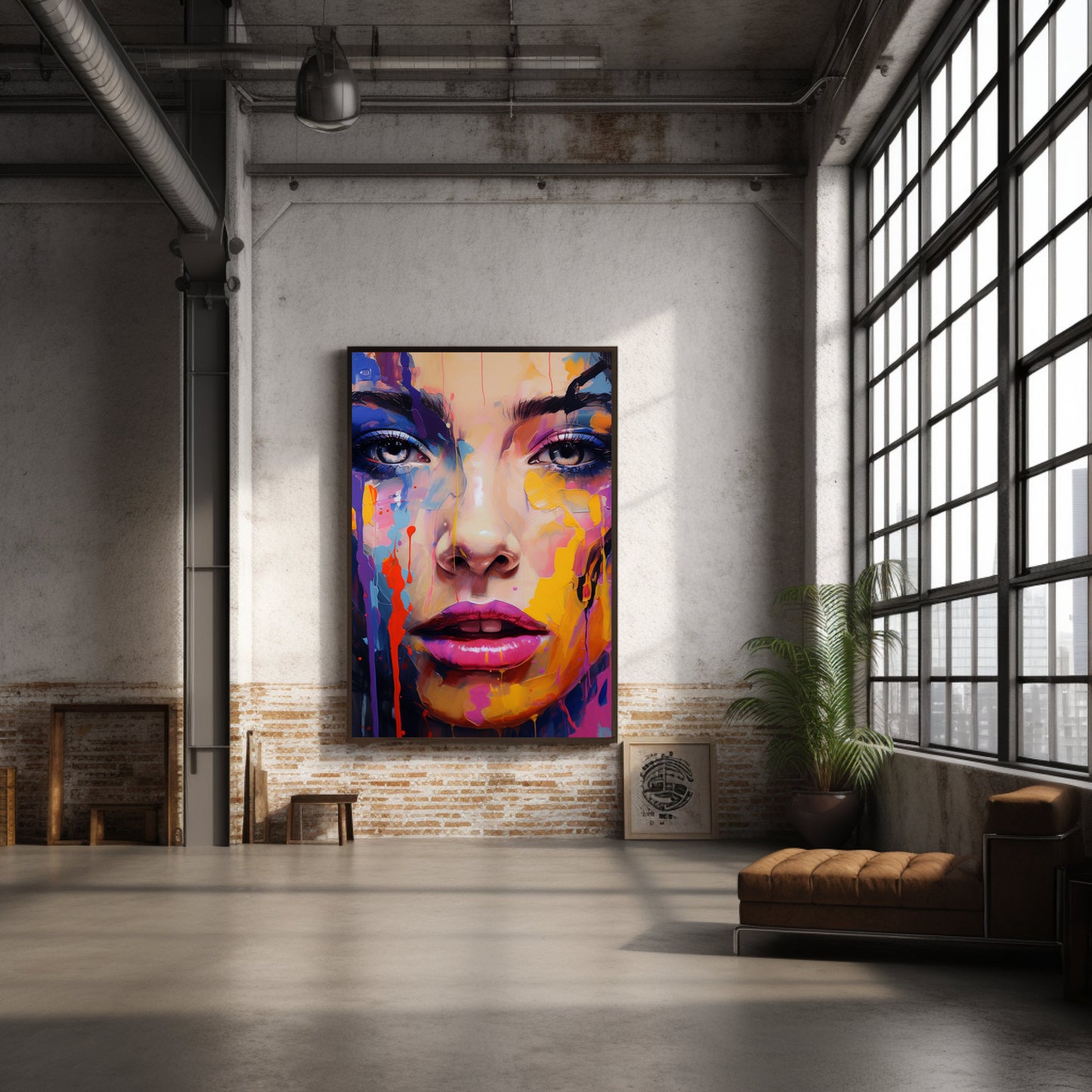 Abstract Portrait: Digital Download