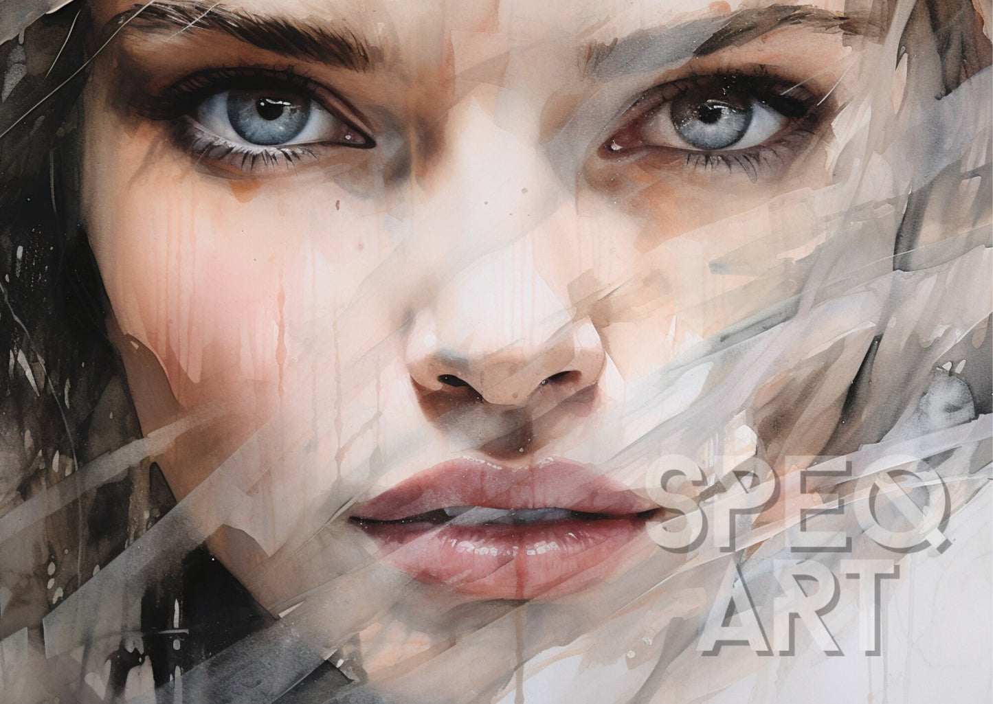 Abstract Portrait: Digital Download