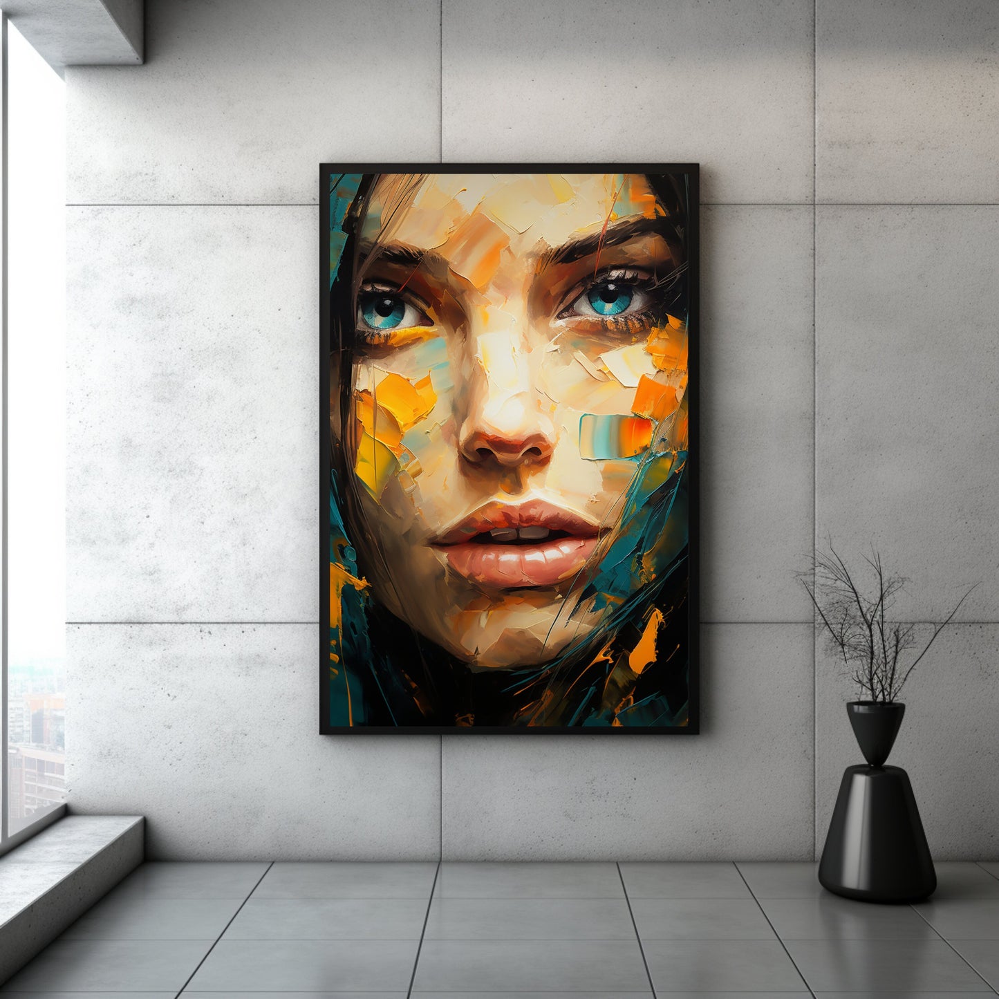 Abstract Portrait: Digital Download